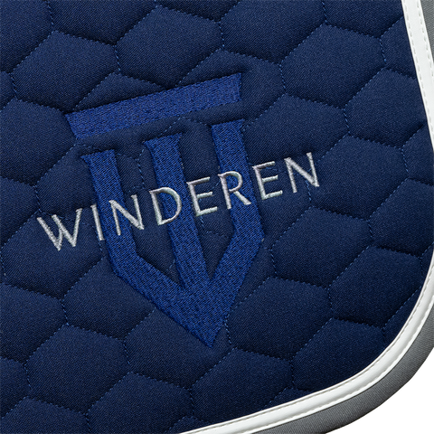 Winderen Sattelunterlage fürs Dressurreiten NanoSilver Line - Navy