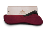 Winderen Sattelpad fürs Springreiten Comfort 18mm Claret 16"