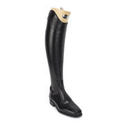 Alberto Fasciani Springreitstiefel Model 33603, Eleganter und extrem bequemer Lederreitstiefel im klassischem Oxford-Stil aus weichem Naturkalbleder mit charakteristischem Logo, Größe 34-39, Standard leather riding boots