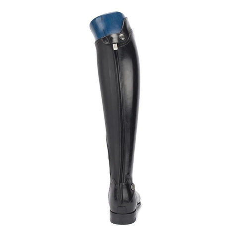 Alberto Fasciani Schwarze Lederreitstiefel Model 33604, Elegante und extrem bequeme Reitstiefel, Größe 40-46, Black standard riding boots