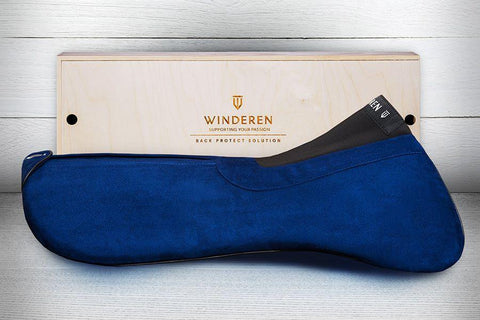 Winderen Sattelpad fürs Dressurreiten Comfort 18mm Dark Blue 16"