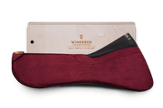 Winderen Sattelpad fürs Dressurreiten Slim 10mm Claret 18"