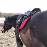 Winderen Sattelpad fürs Springreiten Slim 10mm Chocolate 18"