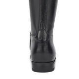 Alberto Fasciani Dressurreitstiefel Model "Dressage B2", Lederreitstiefel aus schwarzem, poliertem Kalbsleder, Größe 40-46, Standard leather riding boot, Dressage boots, leather boots