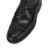 Alberto Fasciani Schwarze Springstiefel Model "LEONARDO", extrem weicher und bequemer Lederreitstiefel, Größe 40-46, Standard riding boot in black calfskin, show jumping boot