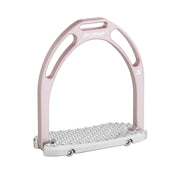 Steigbügel ANATOMIC Matte Roségold von JIN Stirrup JS Italia, Anatomischer Steigbügel Matt Roségold, ANATOMIC STIRRUP Matte rosegold, Ergonimisch geformter Steigbügel