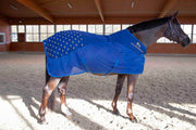 Accuhorsemat Cooler (mit neuen Akupressur für den Rücken) - Akkupressur Decke für Pferde mit Netzdecke