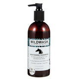Pferdeshampoo für weiße und helle Pferde von Wildwash, Whitening Shampoo, Schimmelshampoo